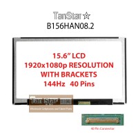 15.6" Laptop LCD Screen 1920x1080p 144Hz 40 Pins B156HAN08.2